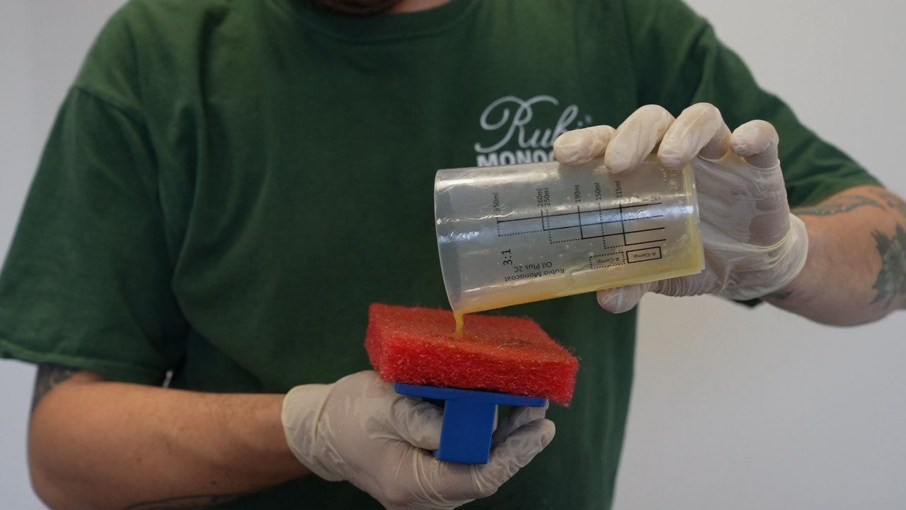 Set d'Applicateurs Scrubby Rouge / Blanc