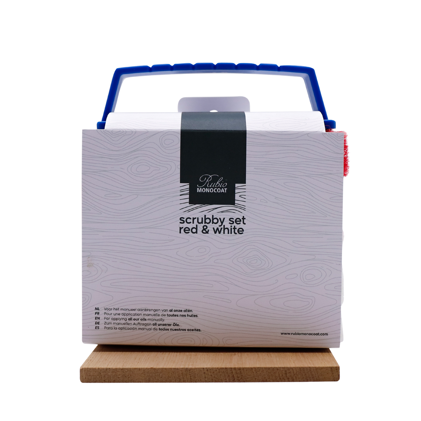 Set d'Applicateurs Scrubby Rouge / Blanc