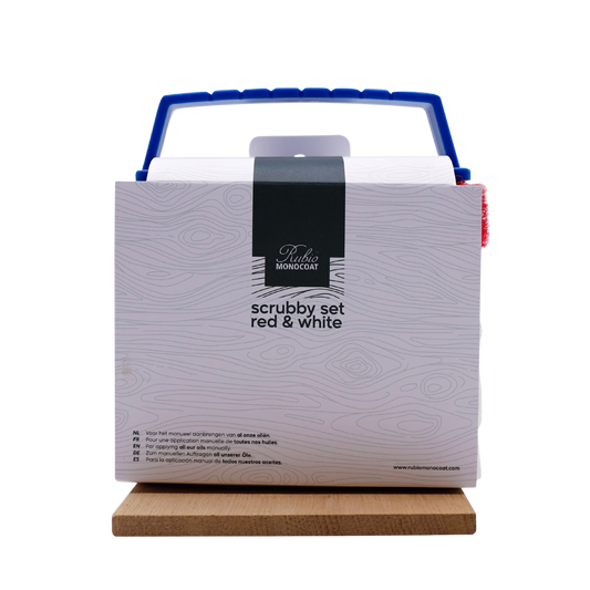 Set d'Applicateurs Scrubby Rouge / Blanc